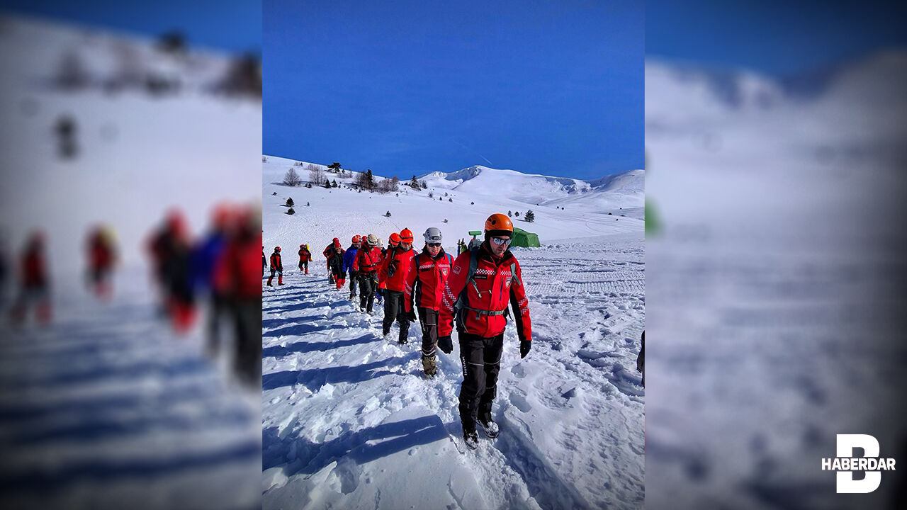 Uludağ’da Çığ Tatbikatı Gerçeğini Aratmadı! (2)
