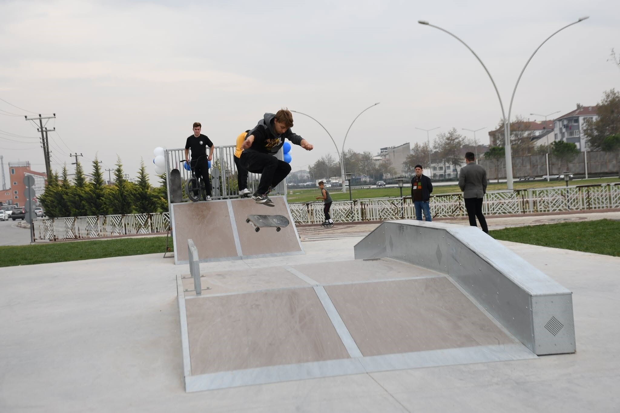 İnegöllü gençlere yeni kaykay park