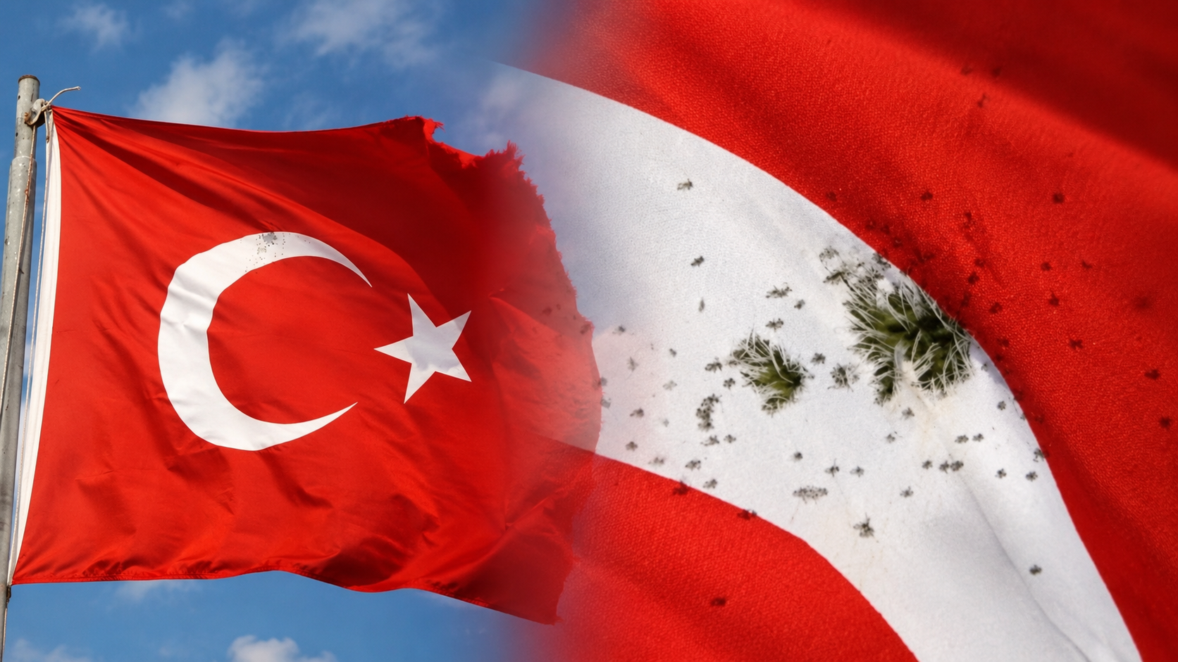 Türk bayrağına tüfekle ateş edildi: Valilikten açıklama