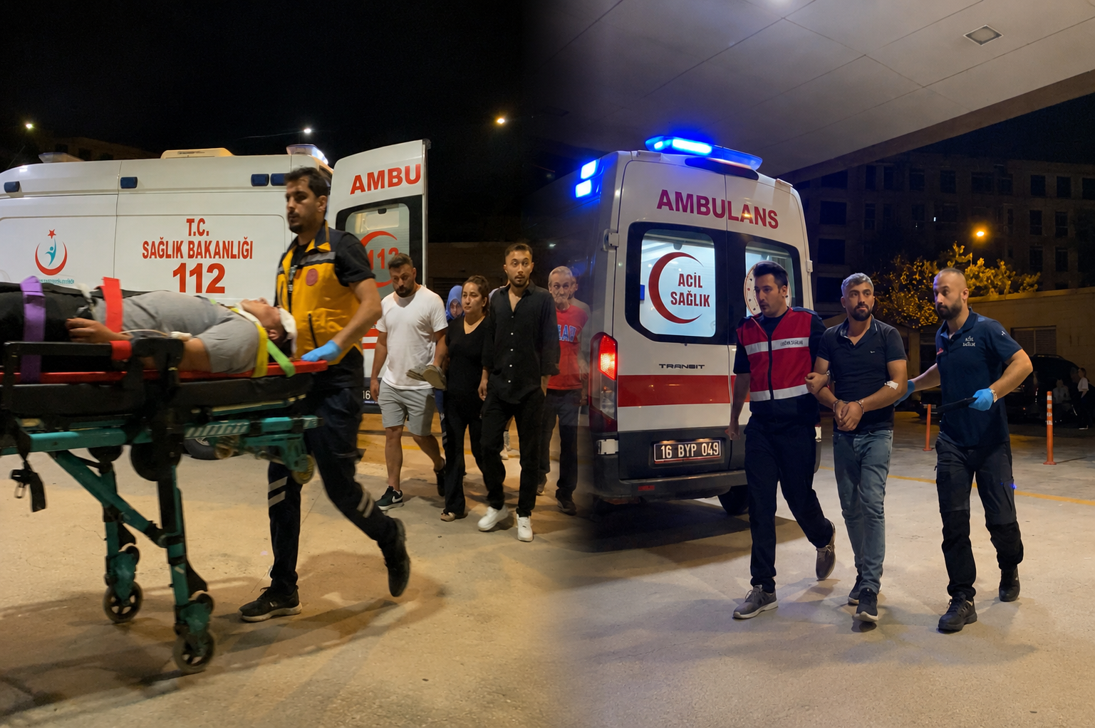 Kavgada şişeyle yaralandı, tüfeğiyle geri dönüp ateş açtı: 2 yaralı