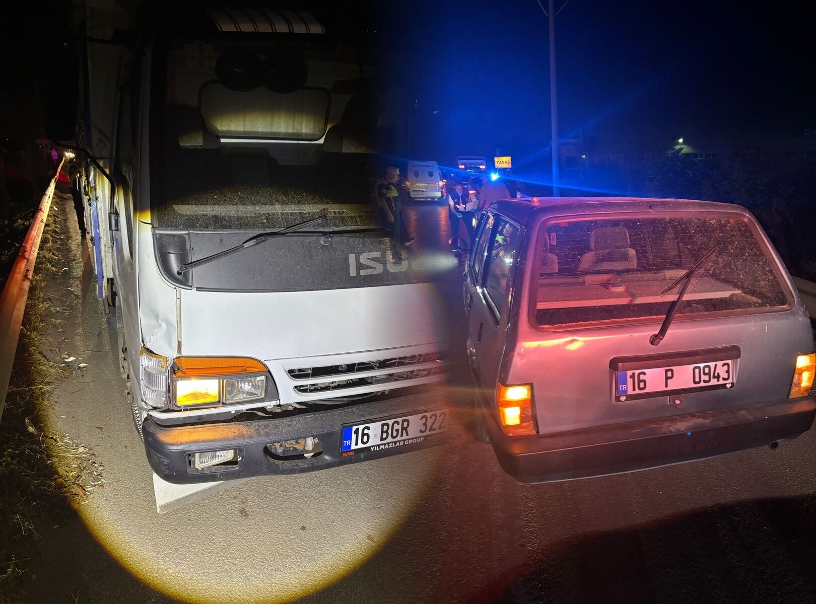 Bursa'da talihsiz sürücü yakıt doldururken kamyonetin altında kaldı