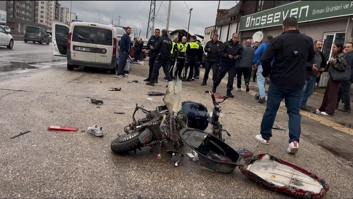 Bursa'da yağışlı havada ölümlü kaza