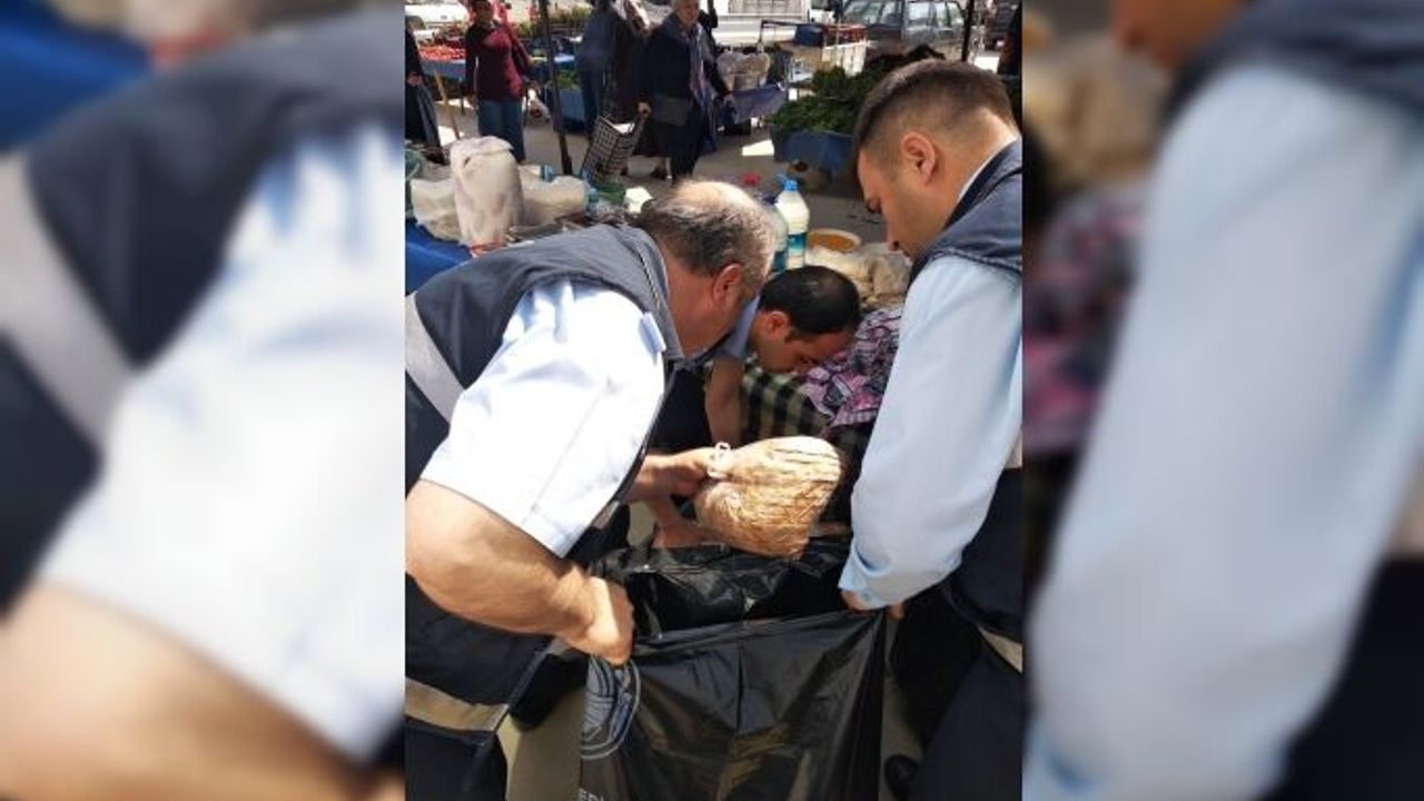 Bursa'da köy ekmeklerine tek tek el koyuldu