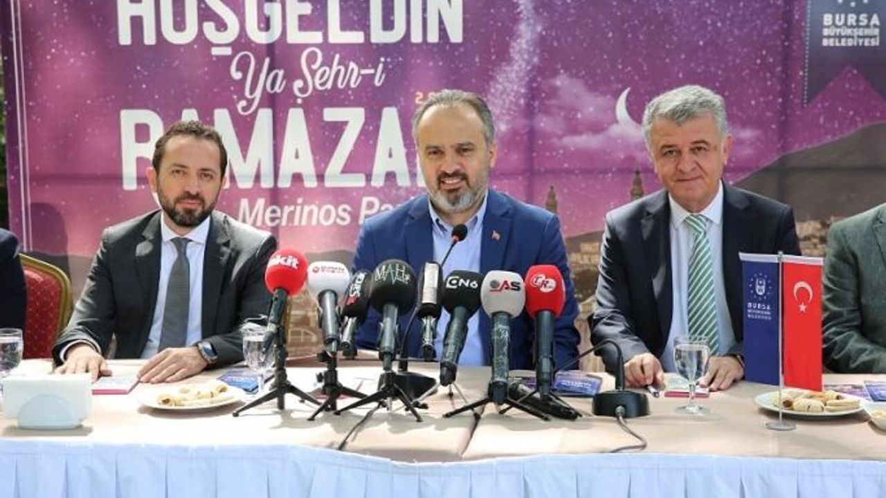 Bursa iftar çadırları ve  Bursa Ramazan programı