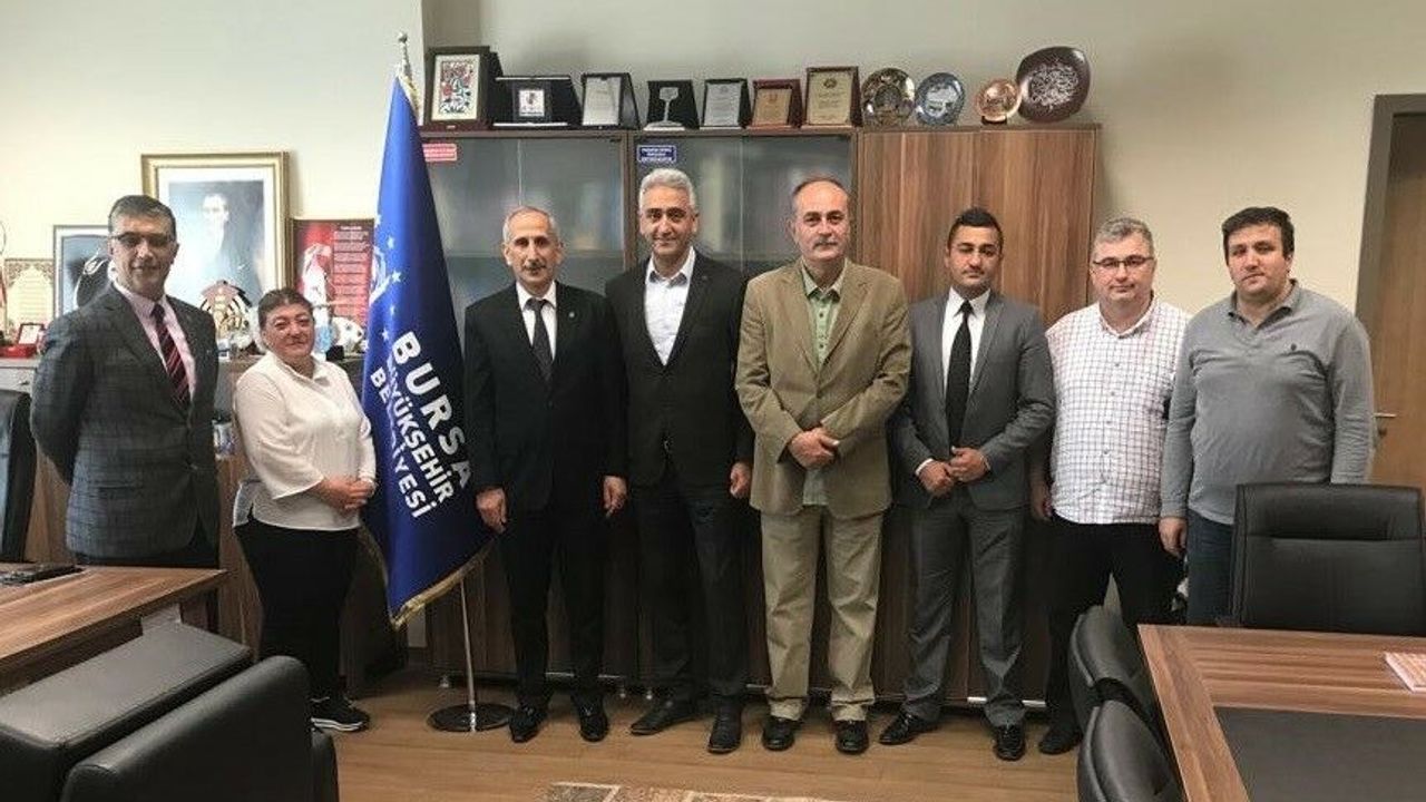 İçişeri'nden Büyükşehir'e 'e' ziyaret