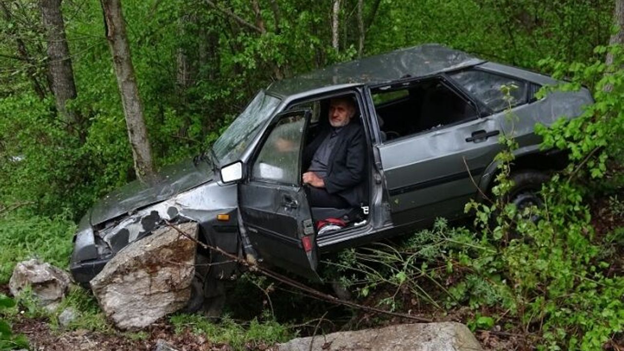 Keles'te taklalar attı, dakikalarca böyle bekledi