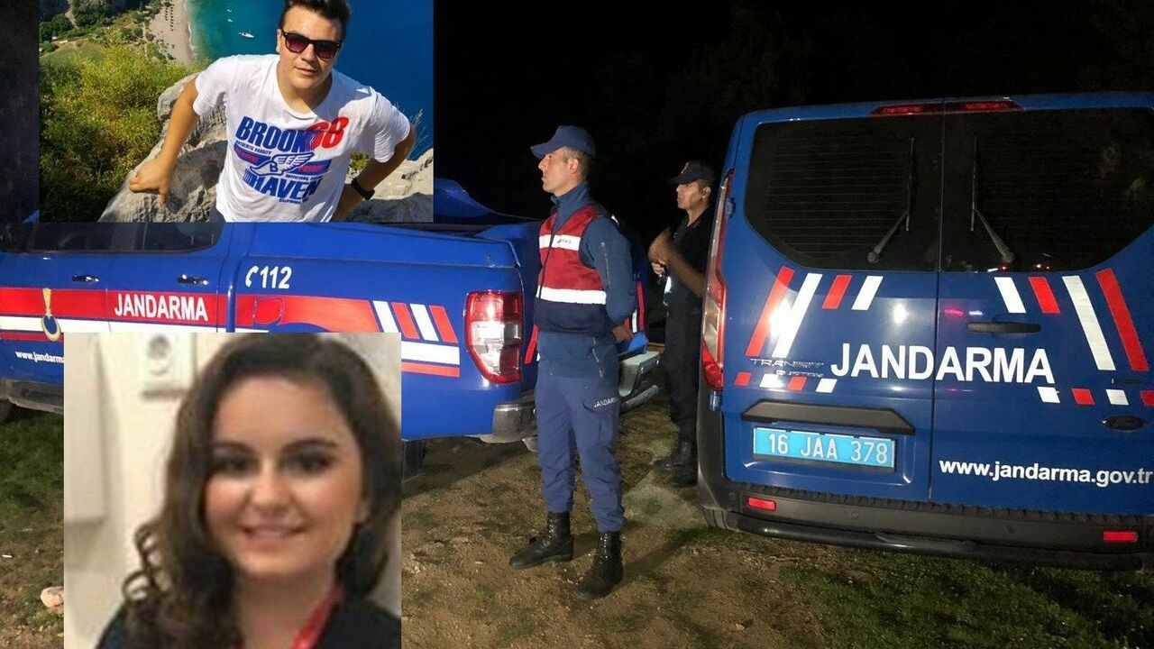 Uludağ'da 30 metreden aşağıya uçtular