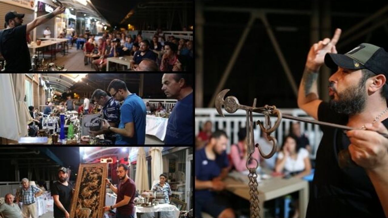 Antikalar Bursa'da her hafta açık artırmayla satılıyor