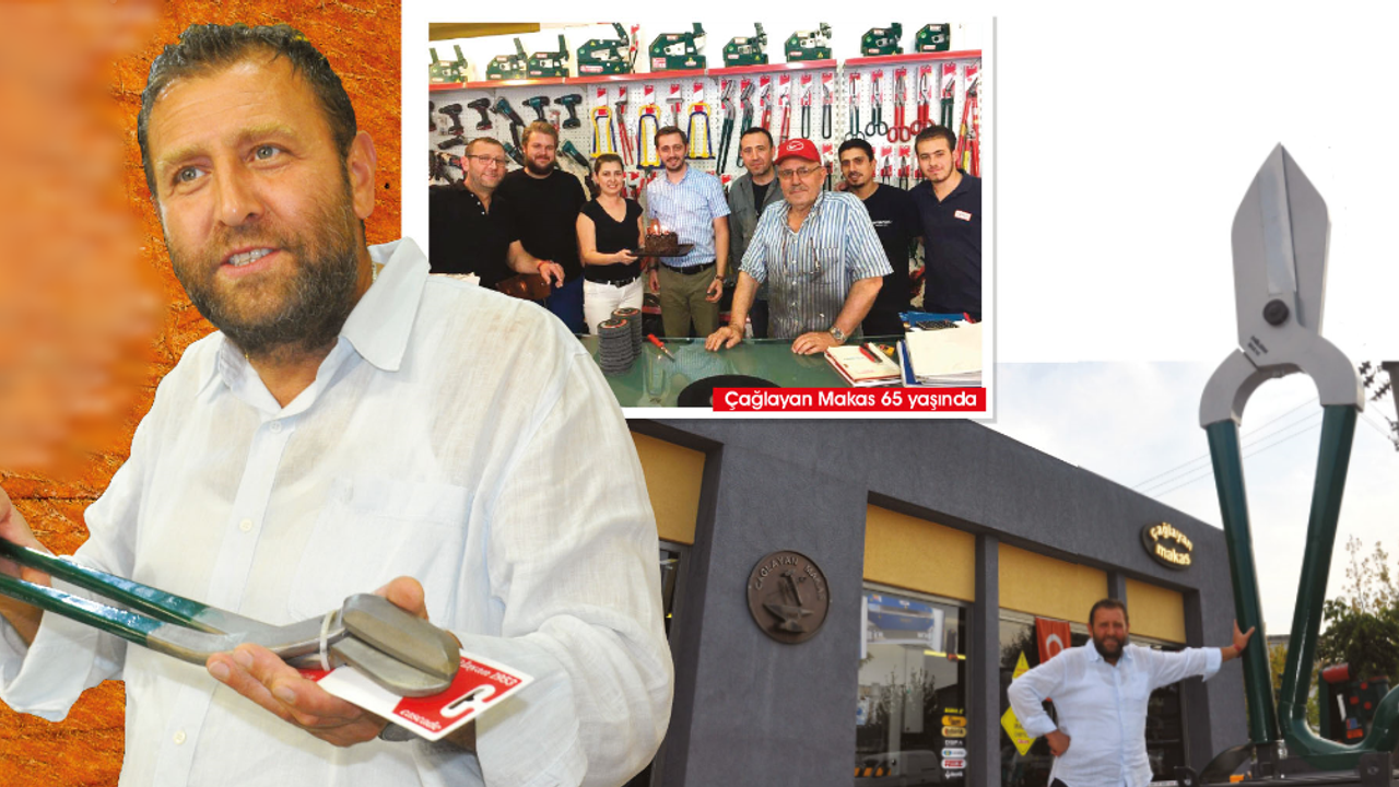 Türkiye’nin tek makas üreticisi Çağlayan Makas!  Kalitesiyle dünyaya açılmayı hedefliyor