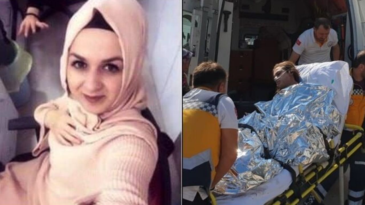 Genç kadın evini söndürmek isterken öldü