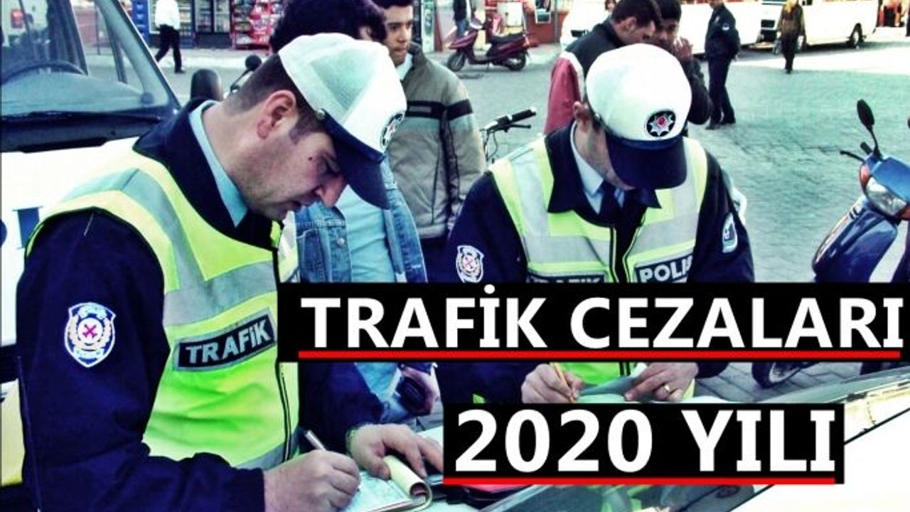 2020 yılı tüm trafik cezaları ne kadar oldu?