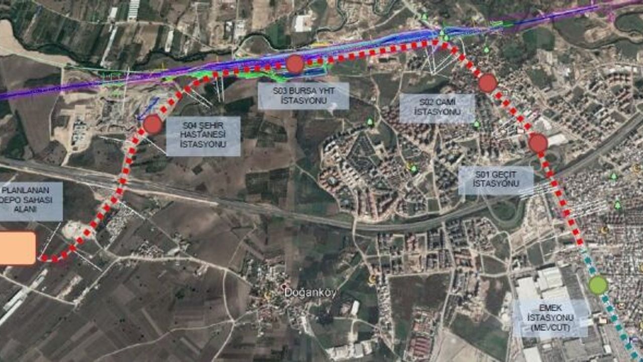 Ankara'dan Bursa'ya metro müjdesi geldi
