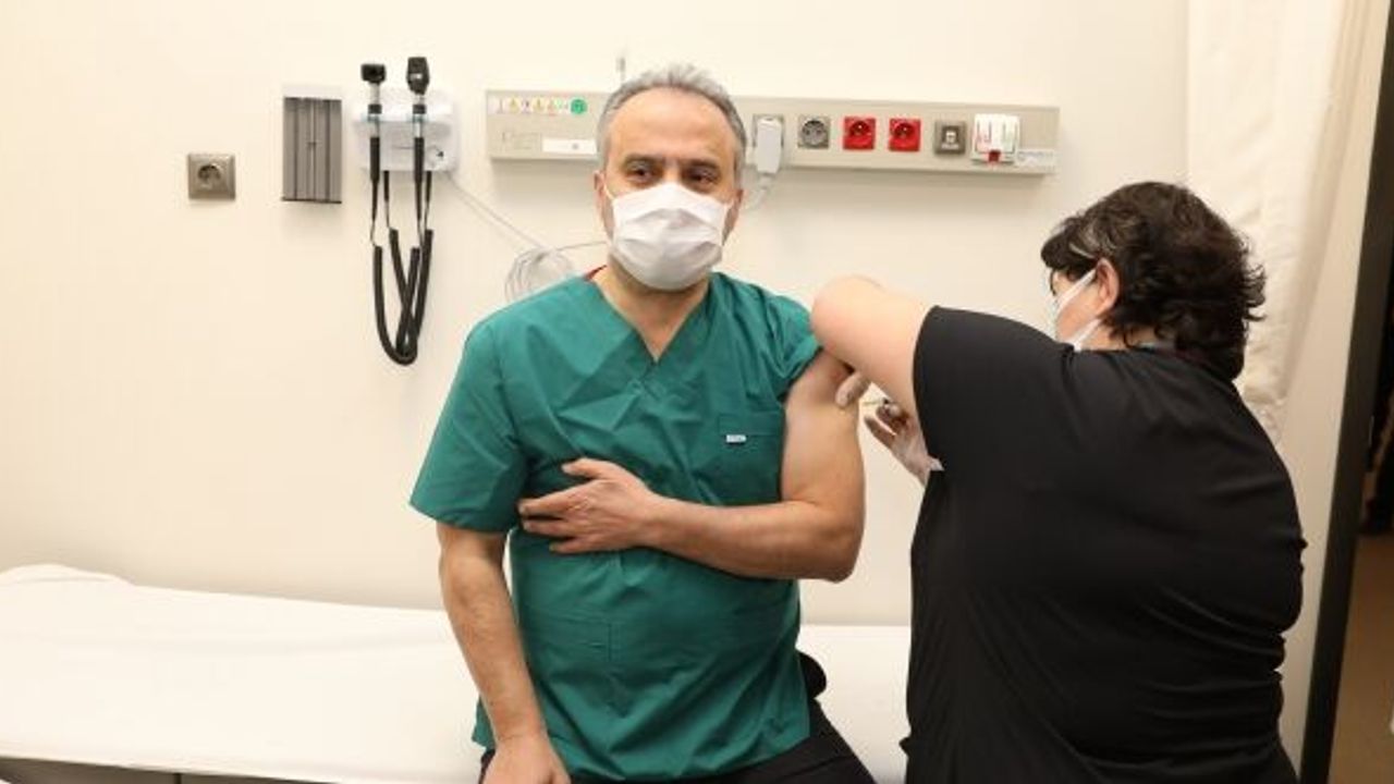 BAŞKAN AKTAŞ, COVİD 19 AŞISI OLDU