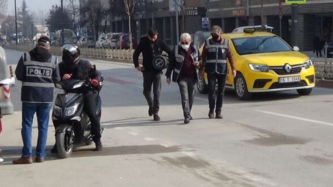 BURSA'DA AYNI KİŞİYE 8.KEZ CEZA YAZILDI