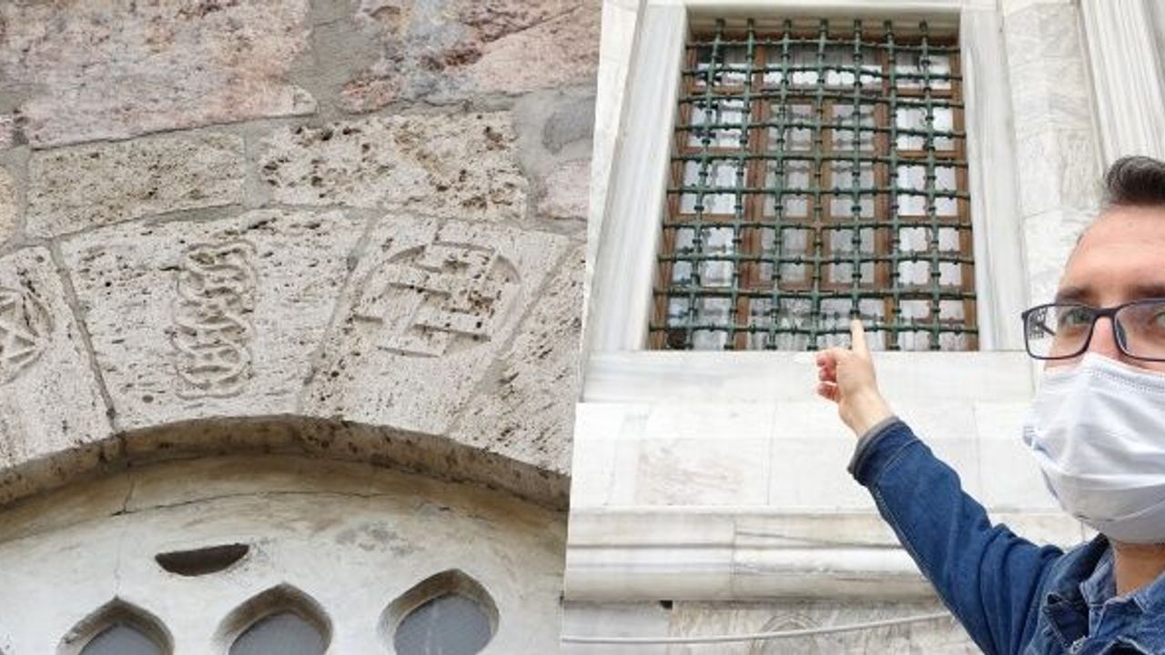 SALDIRIYA UĞRAYAN ULU CAMİ'DE O İŞARETLERİN ANLAMLARI