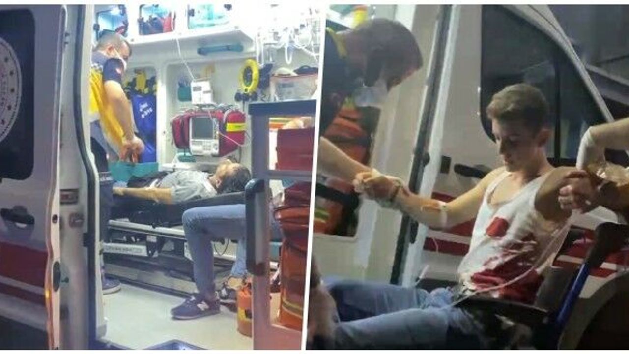 BABA VE OĞLUNA TORNAVİDALI KORKUNÇ SALDIRI