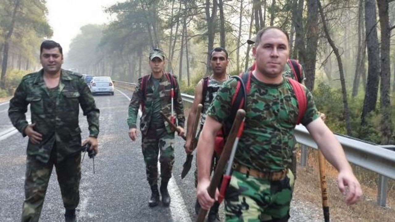 MARMARİS'E AZERBAYCAN'DAN 100 KİŞİLİK ÖZEL EKİP GELDİ