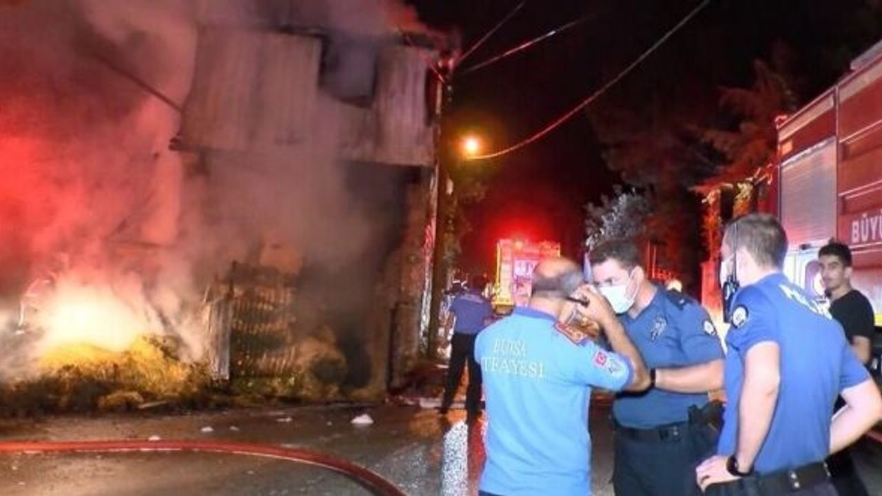 BURSA'DA 6 FARKLI NOKTADA EŞ ZAMANLI YANGIN