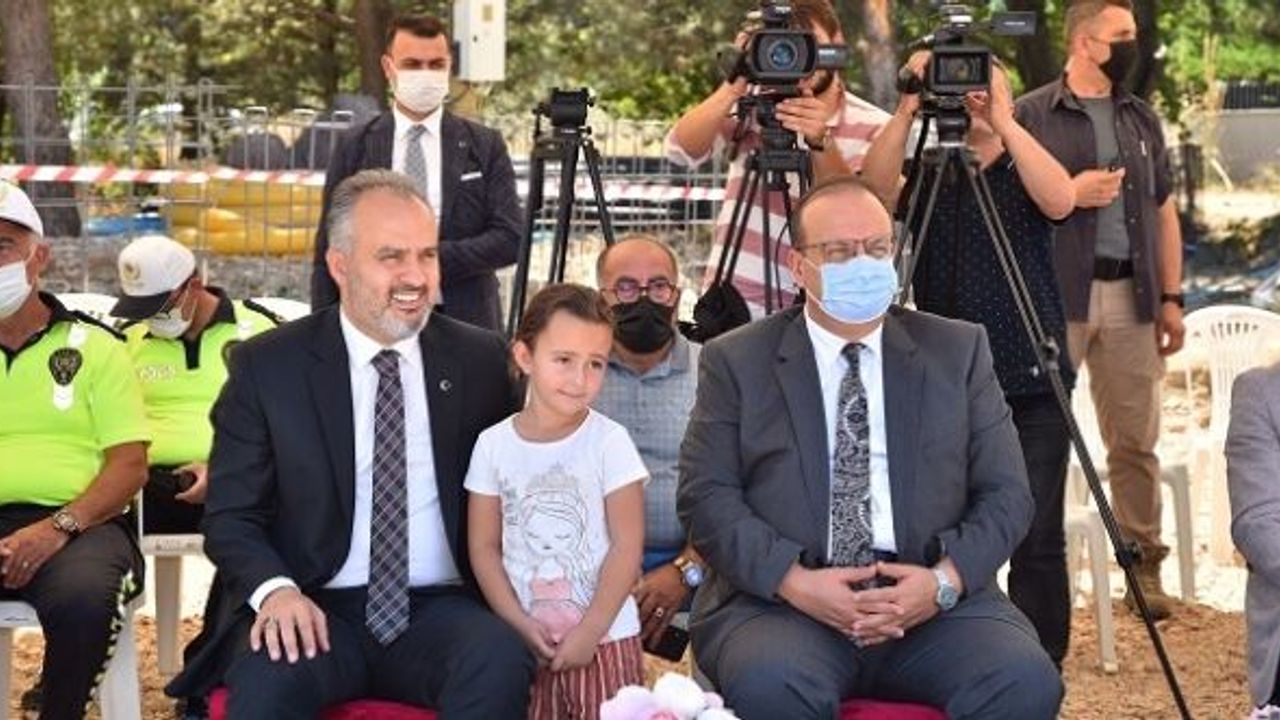 ÇOCUK TRAFİK EĞİTİM PARKININ TEMELİ ATILDI