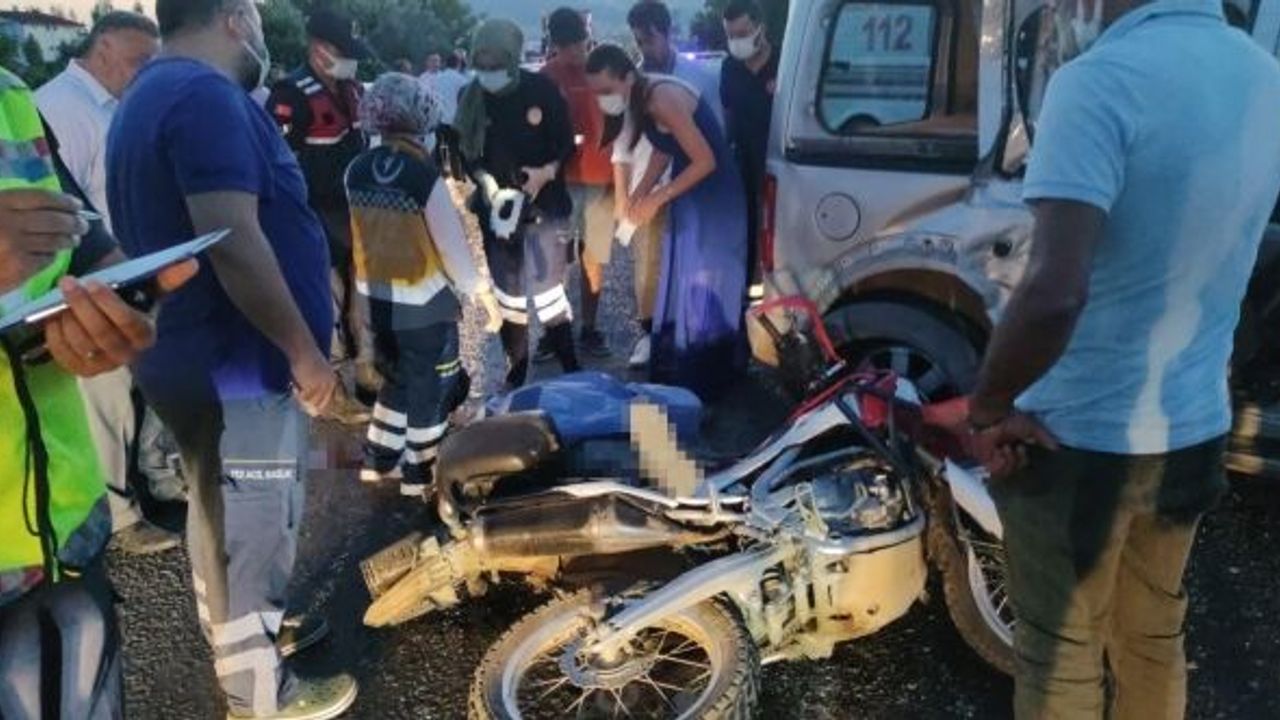 MOTOSİKLET FACİASI: Olay yerinde hayatını kaybetti