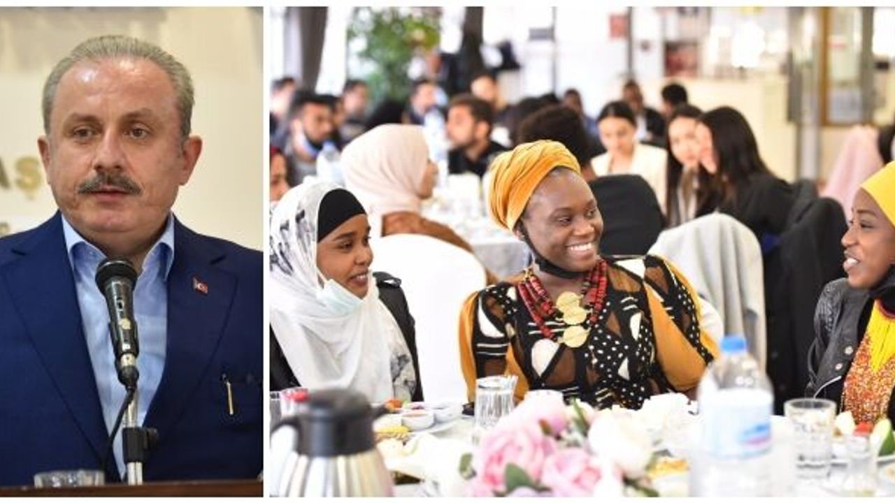 MECLİS BAŞKANI BURSA'DA ÖĞRENCİLERE KONUŞTU