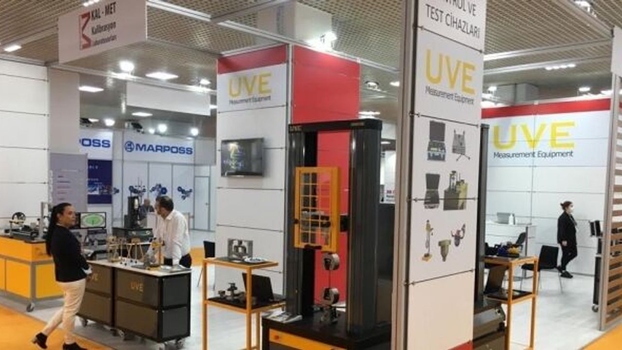 UVE, KALİTE FUARINDA YERLİ ÜRETİMİYLE FARK OLUŞTURDU