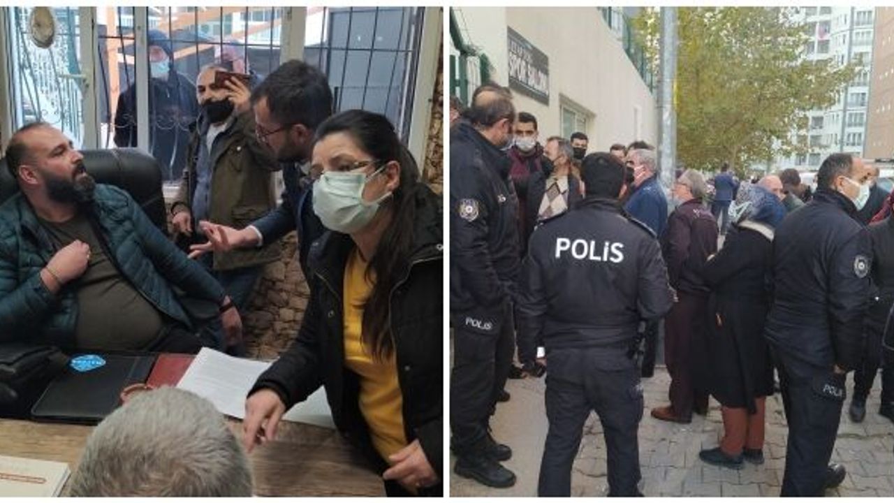 BURSA'DA 686 DAİRENİN OLDUĞU SİTEDE 'SAVAŞ'
