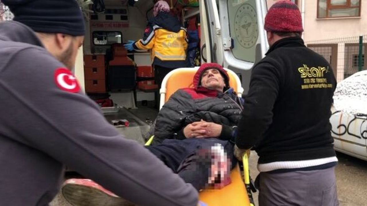 BURSA’DA YAŞLI ADAM POMPALIYLA DİZİNDEN VURULDU