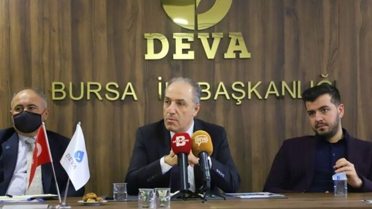 DEVA PARTİSİ’NDEN BURSA’DA AÇIKLAMA, “GIDA FİYATLARI 6 AY SONRA EN AZ YÜZDE 50 ARTMIŞ OLACAK”