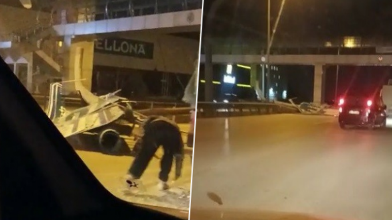 BURSA'DA ŞİDDETLİ LODOS ORTALIĞI SAVAŞ ALANINA ÇEVİRDİ