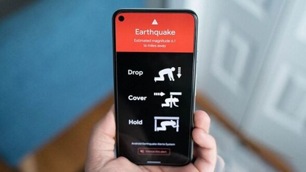 GOOGLE YAPTI! DEPREM OLMADAN CEBİNİZE BİLDİRİM GELECEK