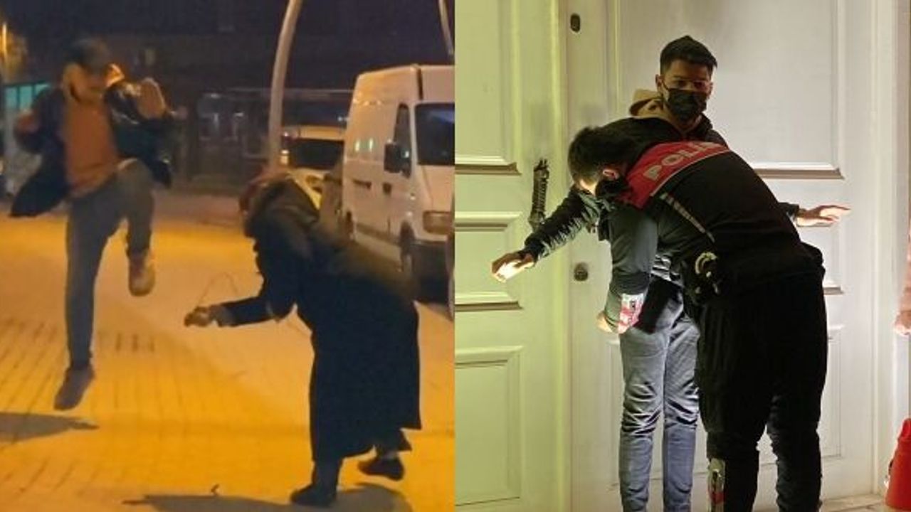 POLİSTEN CEZA ANNEDEN DAYAK: Bursa'da ilginç anlar