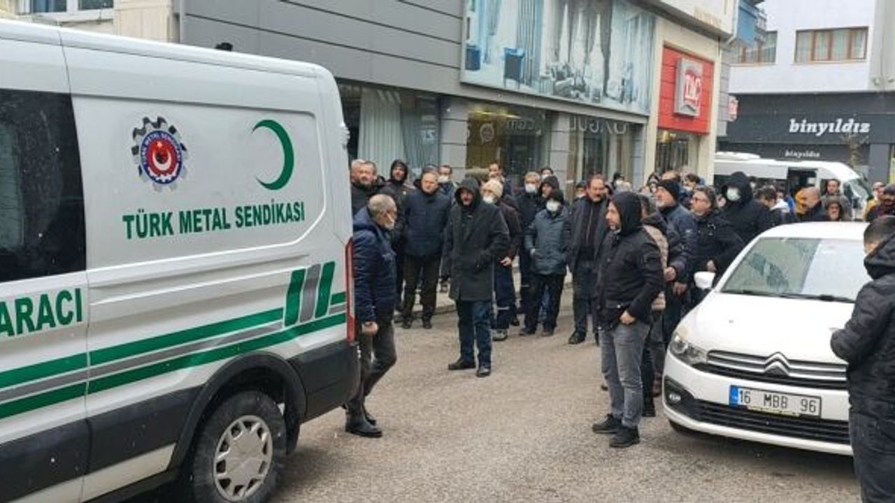 KALP KRİZİ GEÇİREN SENDİKACIYA ACI VEDA