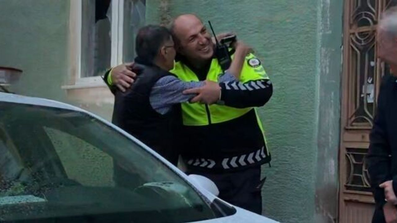 ALKOLLÜ SÜRÜCÜ POLİSE SARILARAK BAYRAMLAŞTI: İLGİNÇ ANLAR ORTAYA ÇIKTI