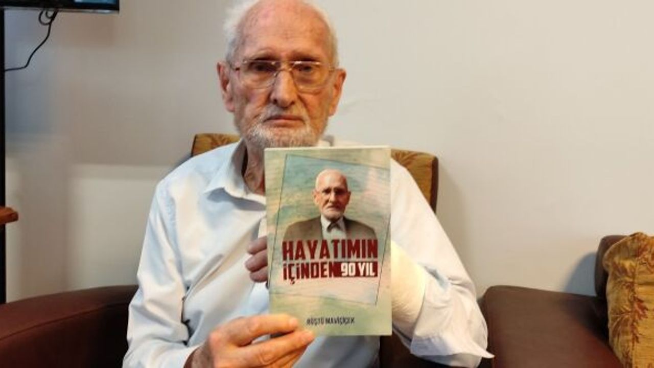 HAYATININ 90 YILINI KİTAP HALİNE GETİRDİ