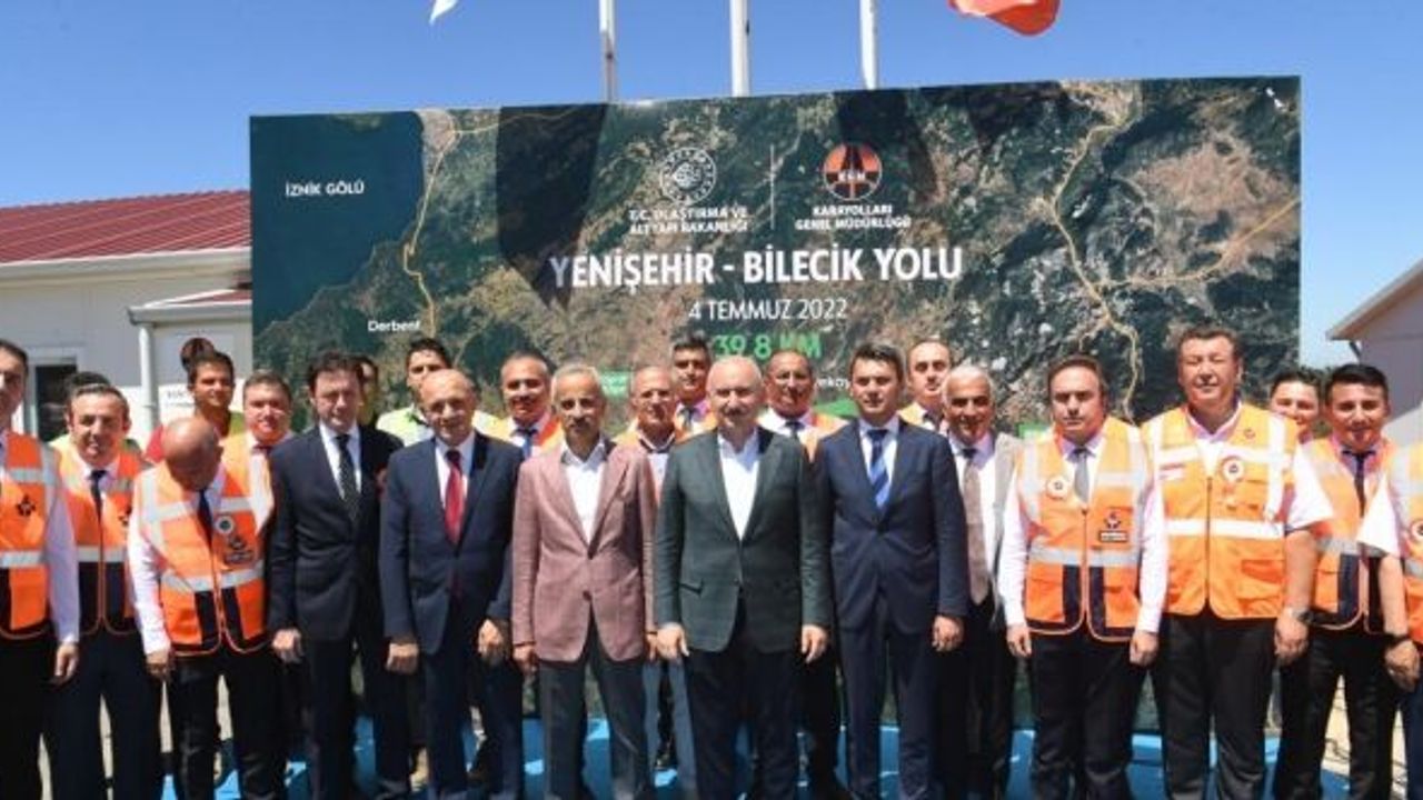 BURSA'YI BİLECİK'E BAĞLAYAN YOL AÇILIYOR
