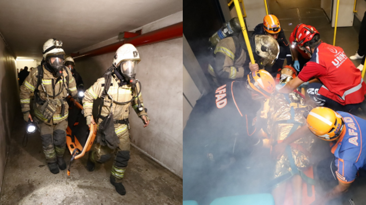 BURSA METROSUNDA KURTARMA OPERASYONU: Kaçış tünelinden çıktılar