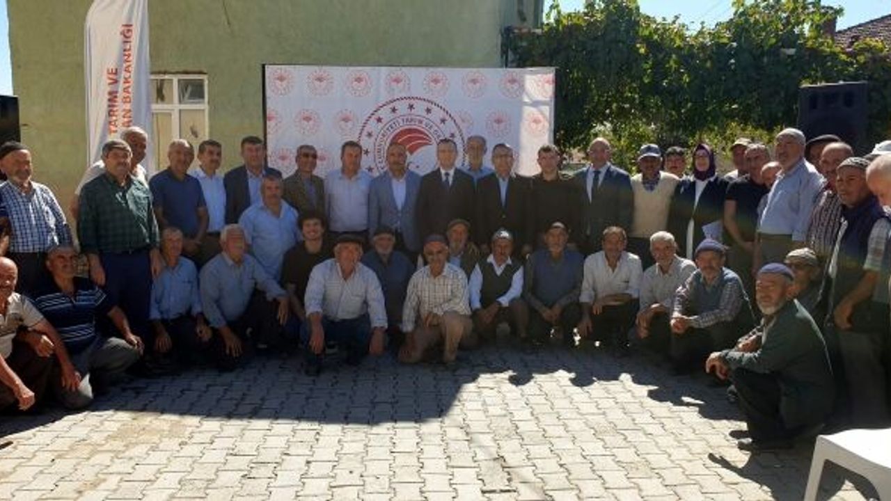 ÇİFTÇİYE ‘BİTKİ KORUMA ÜRÜNLERİ UYGULAMA’ SERTİFİKASI VERİLDİ