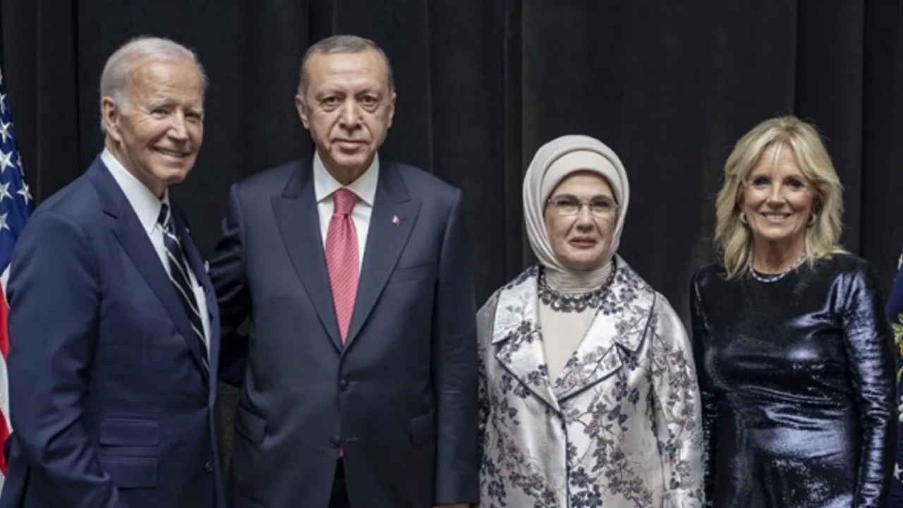 "O BİDEN BEN ERDOĞAN" DEMİŞTİ: Yemekte görüştüler