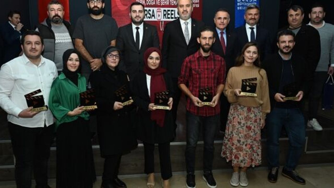 BURSA'DA DÜZENLENEN REELS YARIŞMASINDA KAZANANLAR ÖDÜLLERİNE KAVUŞTU