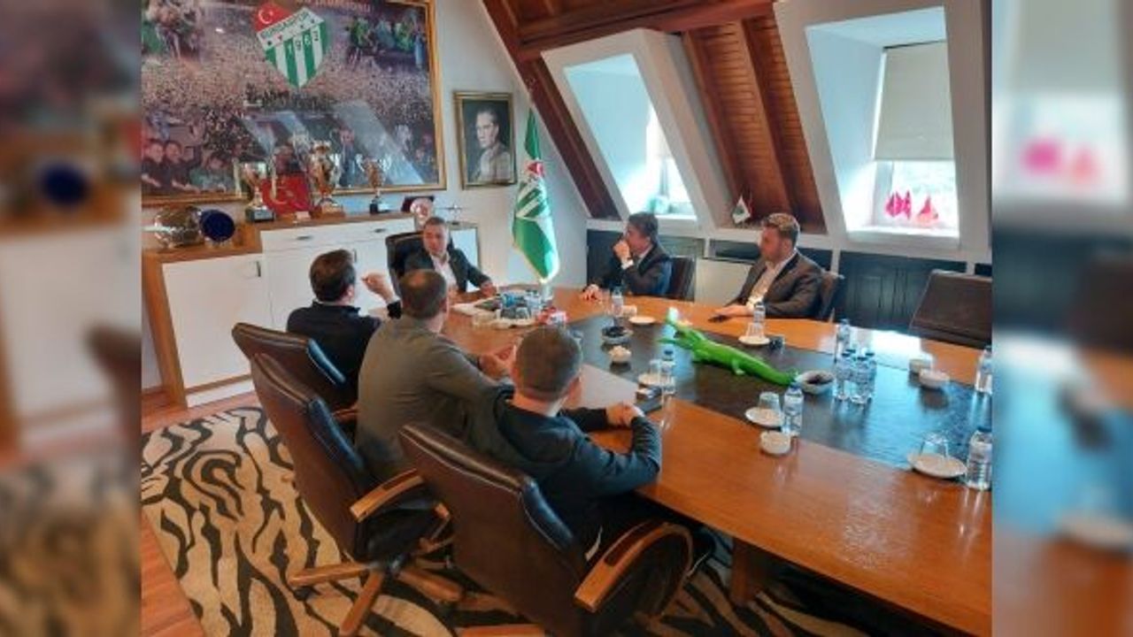 BURSASPOR'A ÖNEMLİ İSİMDEN ZİYARET