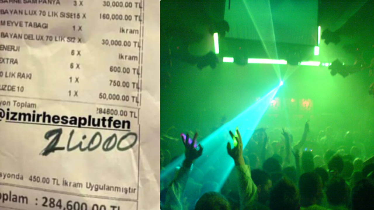 GECE KULÜBÜNE GELEN FATURA OLAY OLDU
