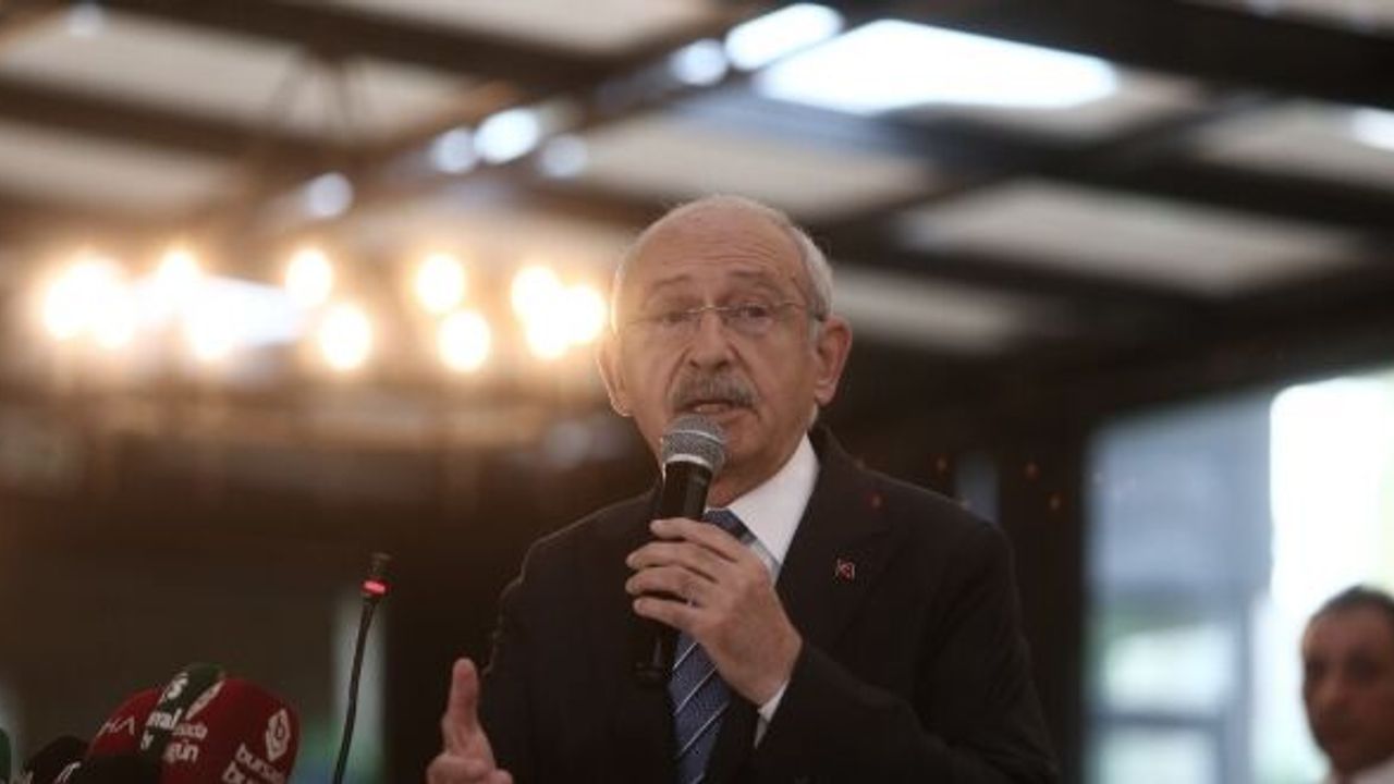 KILIÇDAROĞLU BURSA'DA KONUŞTU, "TOPLUMUN HELALLEŞMEYE İHTİYACI VAR"