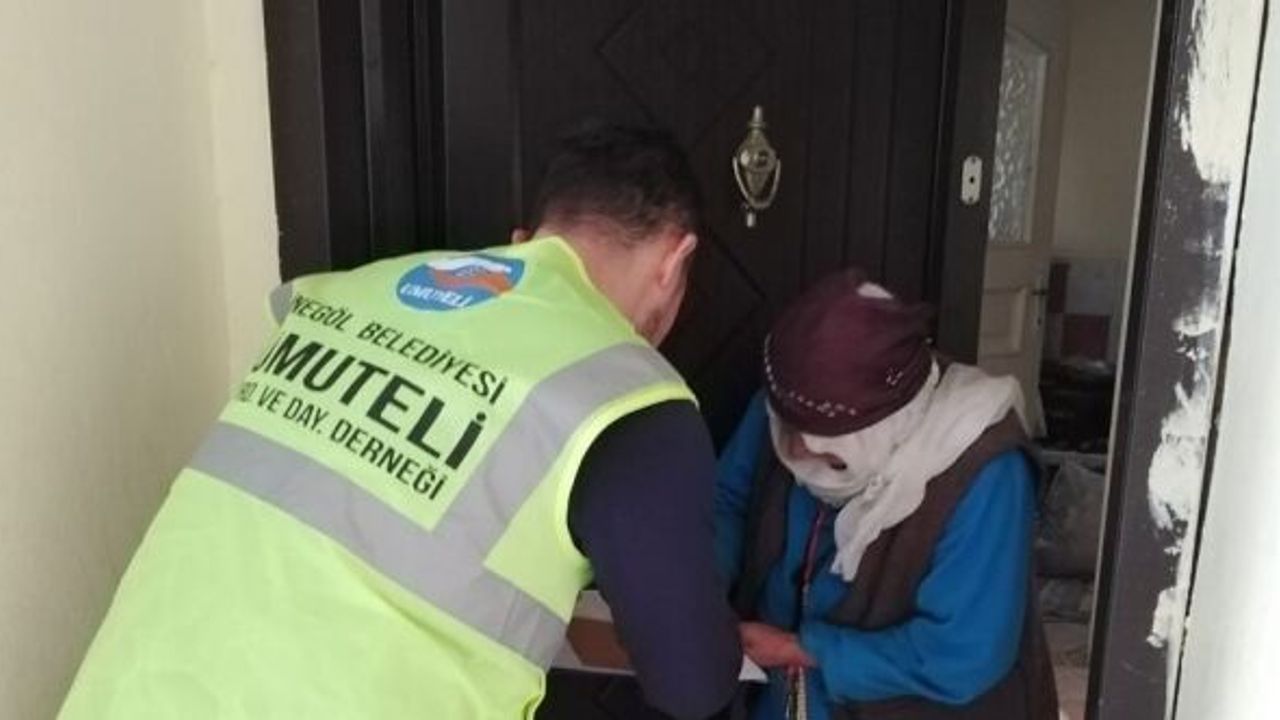 İNEGÖL'DE 616 AİLEYE 924 BİN LİRA ISINMA YARDIMI YAPILDI