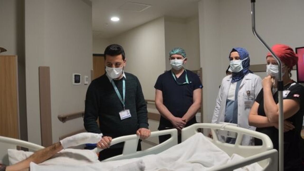 KARADENİZ AÇIKLARINA YANAN DENİZCİLER BURSA ŞEHİR HASTANESİ'NDE ŞİFA BULDU