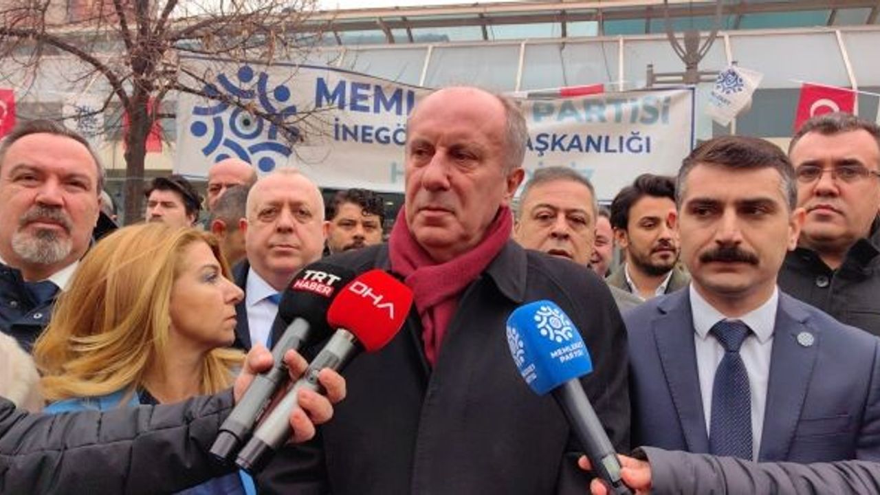 MUHARREM İNCE'DEN 6'LI MASAYA ELEŞTİRİ: ''SEKRETARYA BİR CUMHURBAŞKANI İSTİYORLAR''