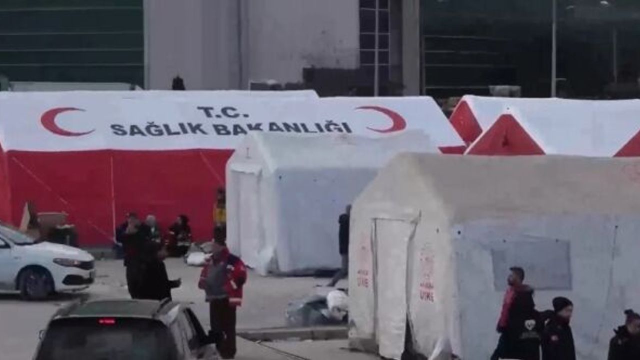 10 İLİMİZDE 77 SAHRA HASTANESİ KURULDU