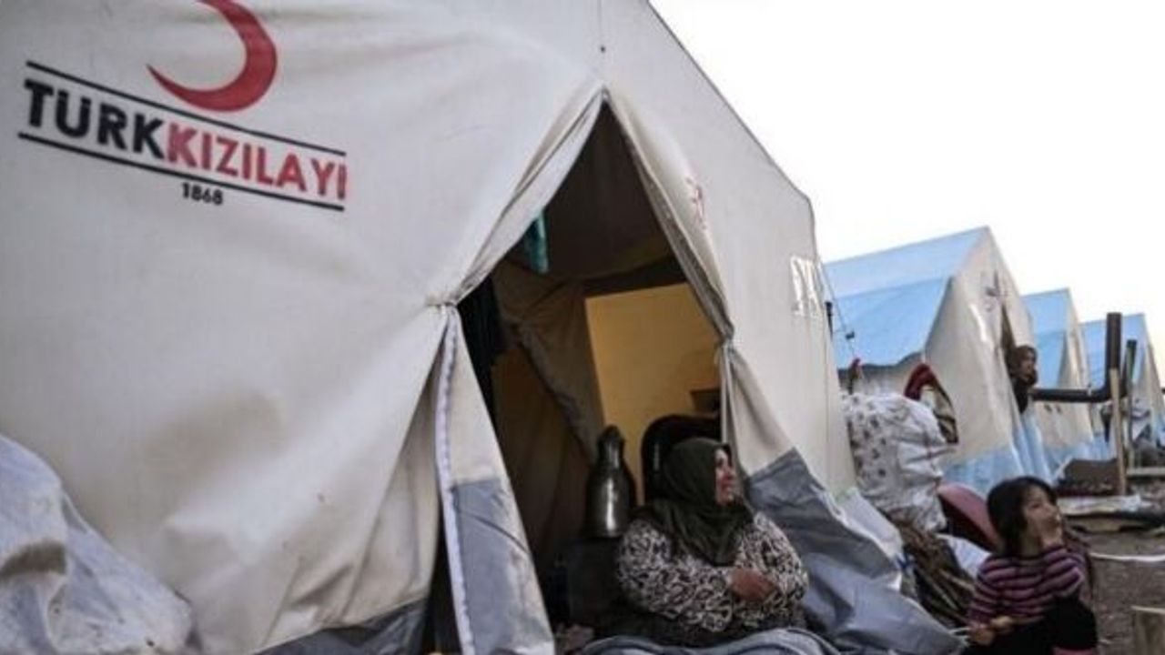 AHBAP-KIZILAY ÇADIR OLAYINA KIZILAY'DAN AÇIKLAMA
