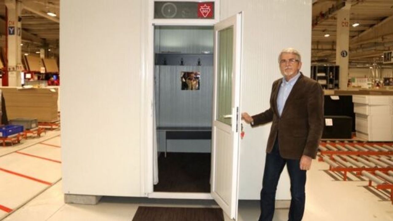 BURSALI FİRMA 4 BİN KİŞİLİK KONTEYNER KENT KURACAK