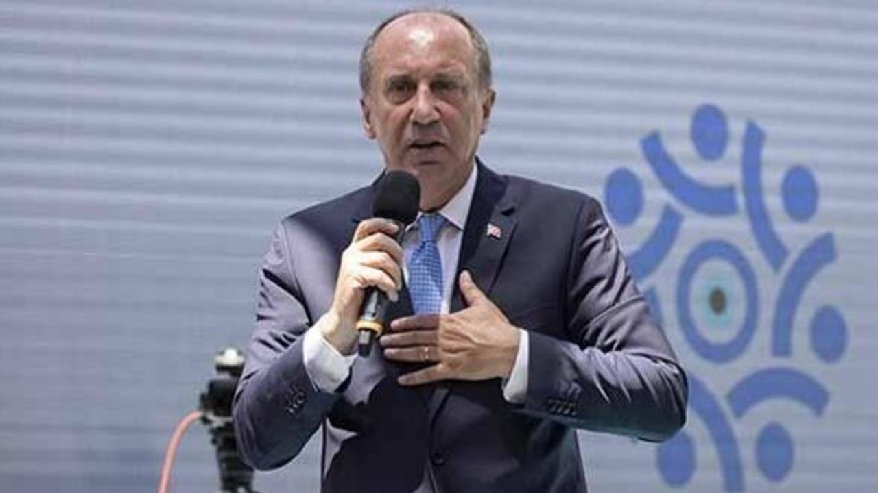 MUHARREM İNCE PARTİSİNİN OY ORANINI AÇIKLADI